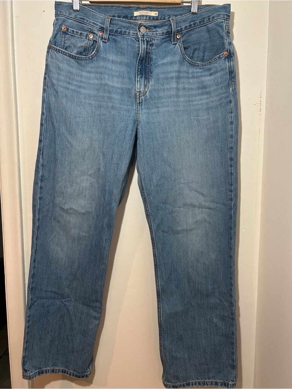Levi’s Women’s  low pro straight  Light Blue Jeans Size 32